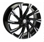 Легковой диск Khomen Wheels KHW1901 7,5x19 5x114,3 ET39 60,1 Black-FP